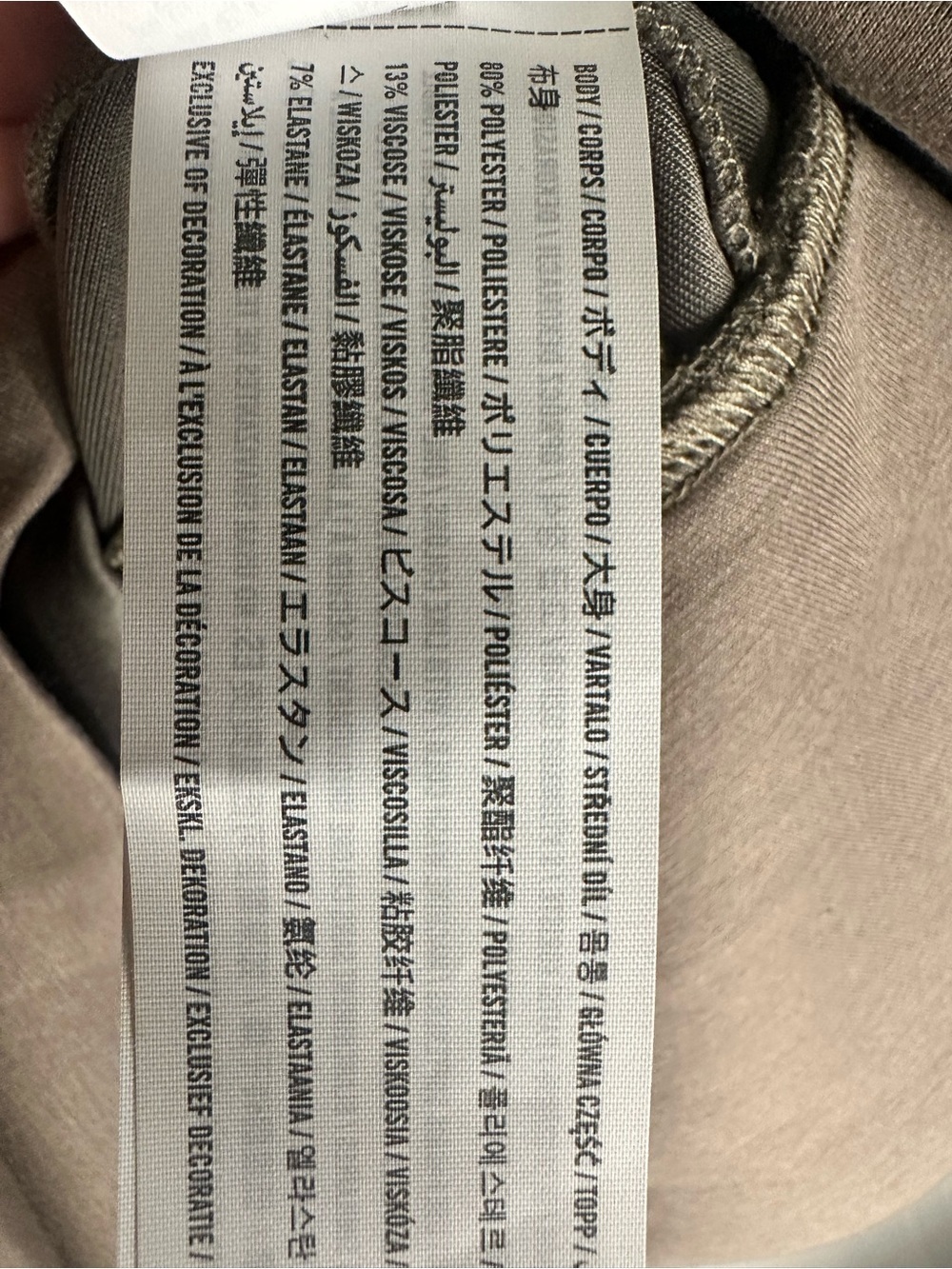 Abercrombie Ypb Neoknit Mini Crew brownish green - Picture 8 of 8